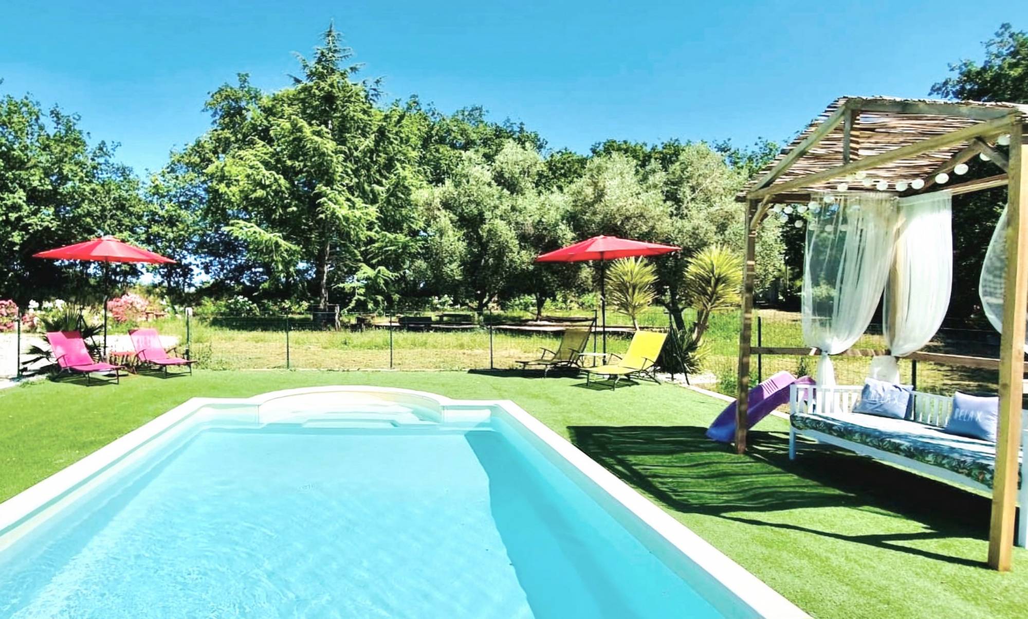 Mas provençal avec piscine avec jardin à vendre quartier la Pépiole à Six-Fours-les-Plages