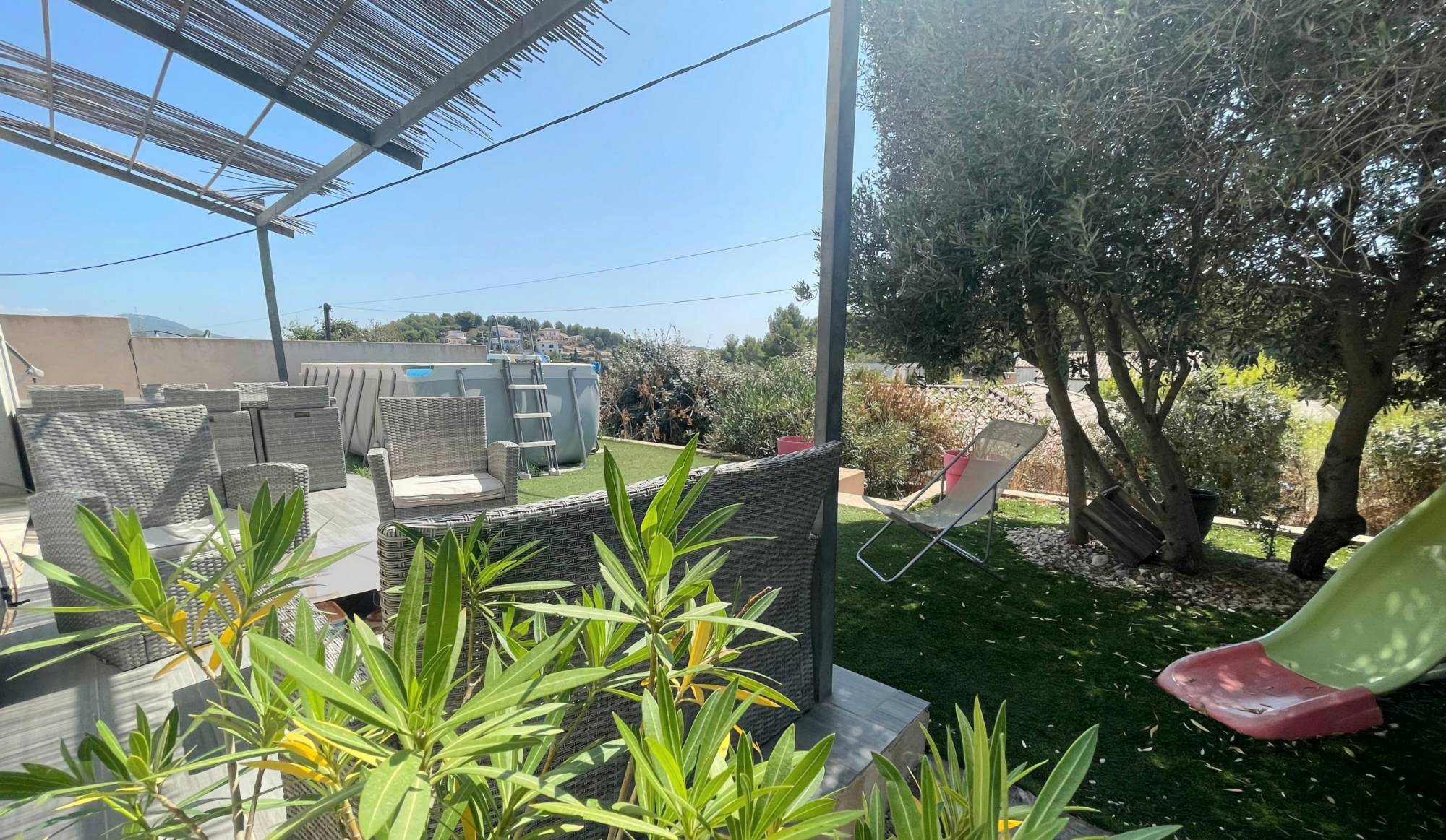 Maison moderne avec jardin à vendre secteur de la Garduère à Bandol